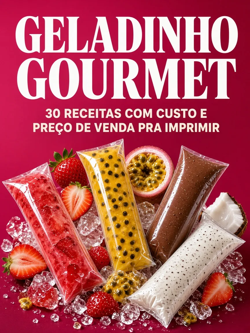 Capa do livro Geladinho Gourmet